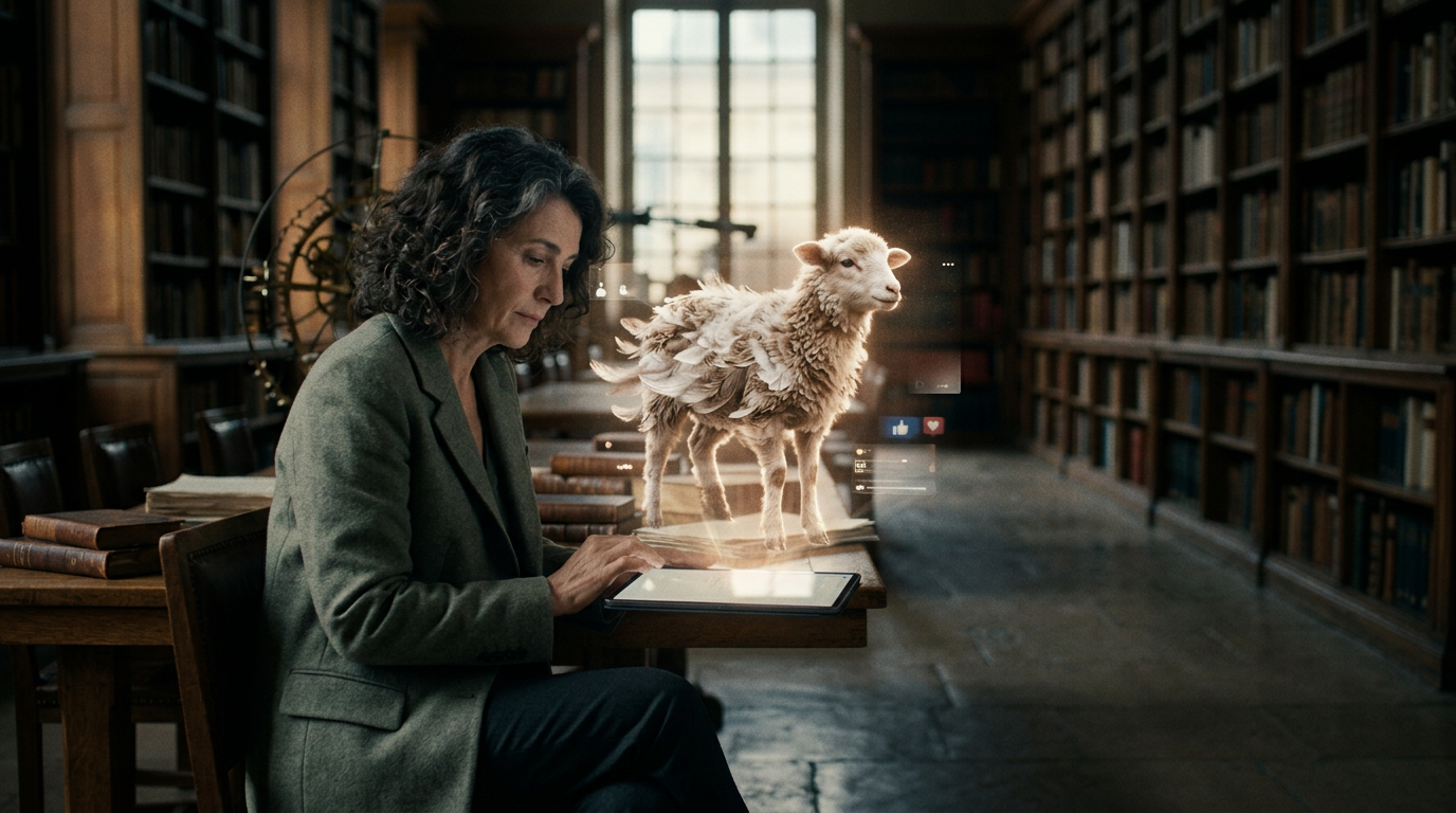 THE FEATHERED LAMB