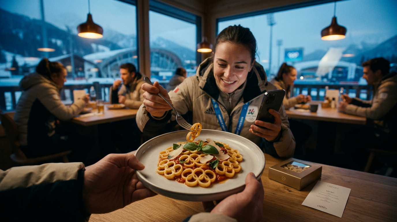 OLYMPIC RINGS PASTA